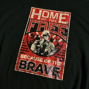Home of the Free Soldier Tshirt, 3XL-NWOT